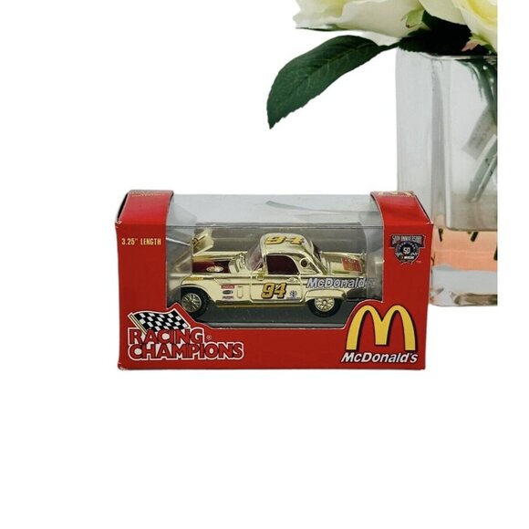 RACING CHAMPIONS #94 BILL ELLIOTT MCDONALD'S 1/64 SCALE DIE CAST T-BIRD CAR - Picture 1 of 8